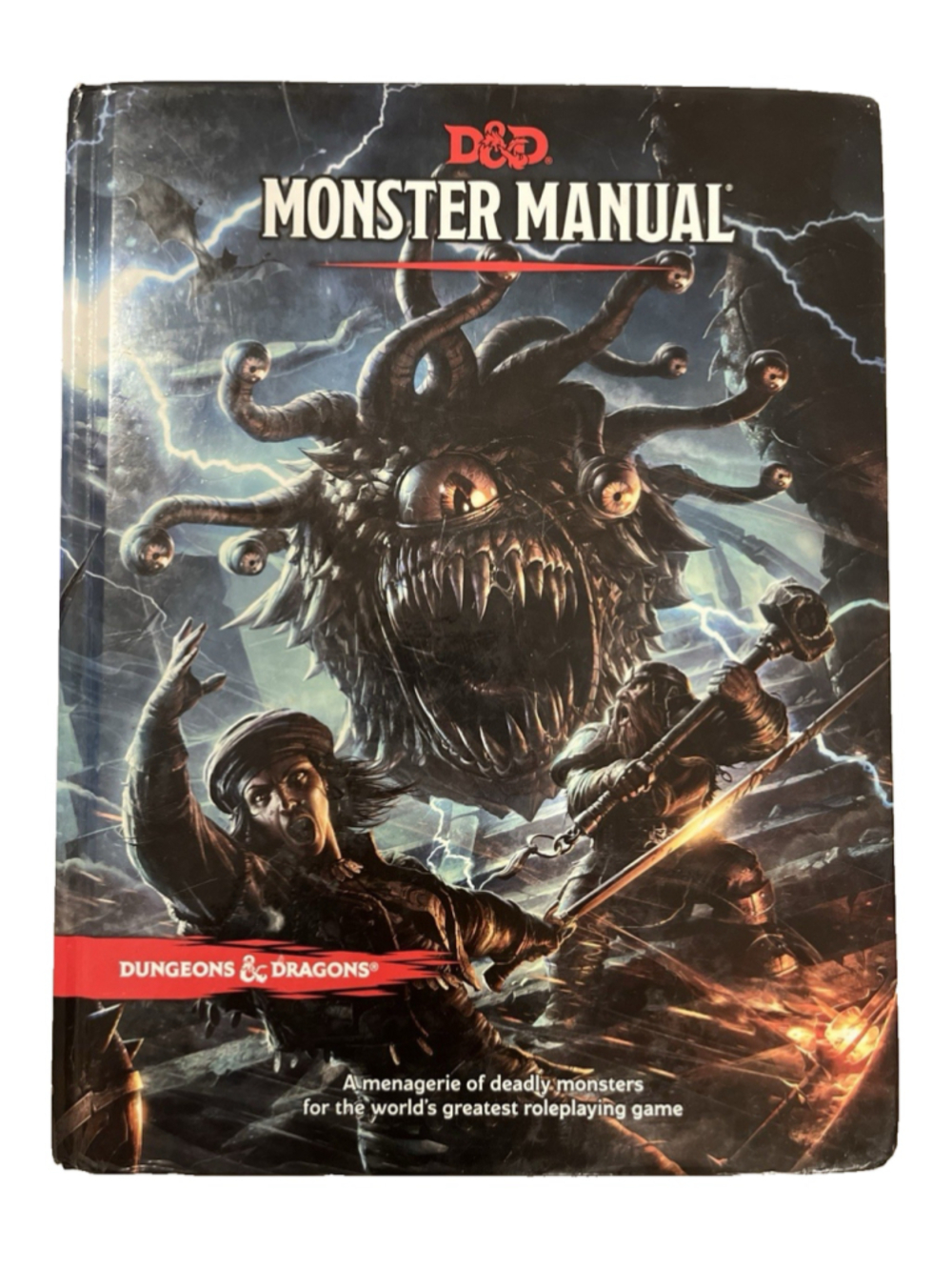 D&D 2014 Monster Manual (Dungeons & Dragons HB WOTC RPG Core Rulebook VGC DND 5E